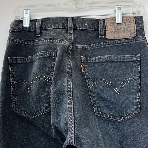 Levi’s boot cut grey jeans, size 30 - Picture 4 of 6